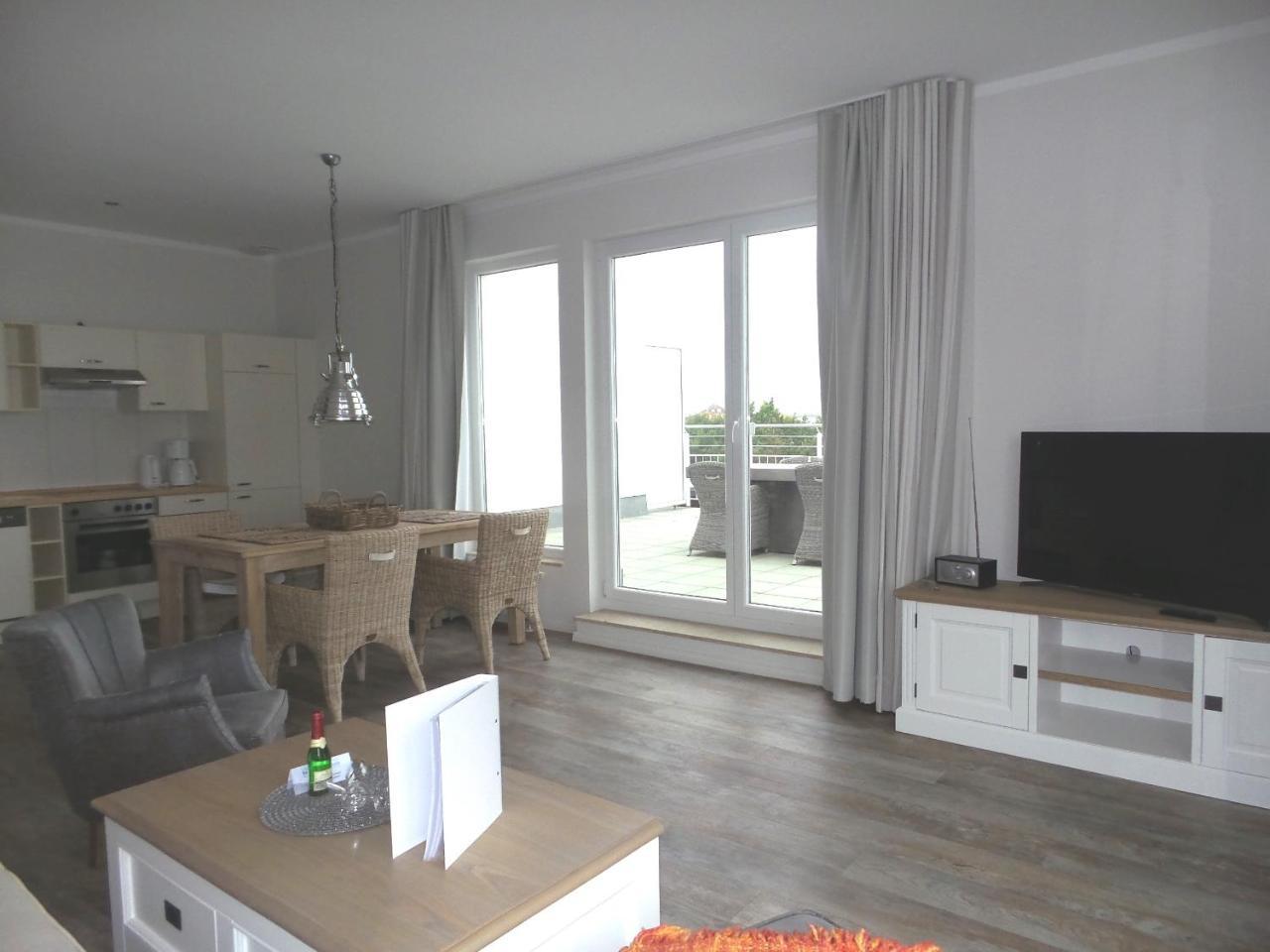 Strandnahe Fewos Mit Meerblick Und Dachterrasse, Residenz Bel Vital - Kategorie E Binz Ngoại thất bức ảnh