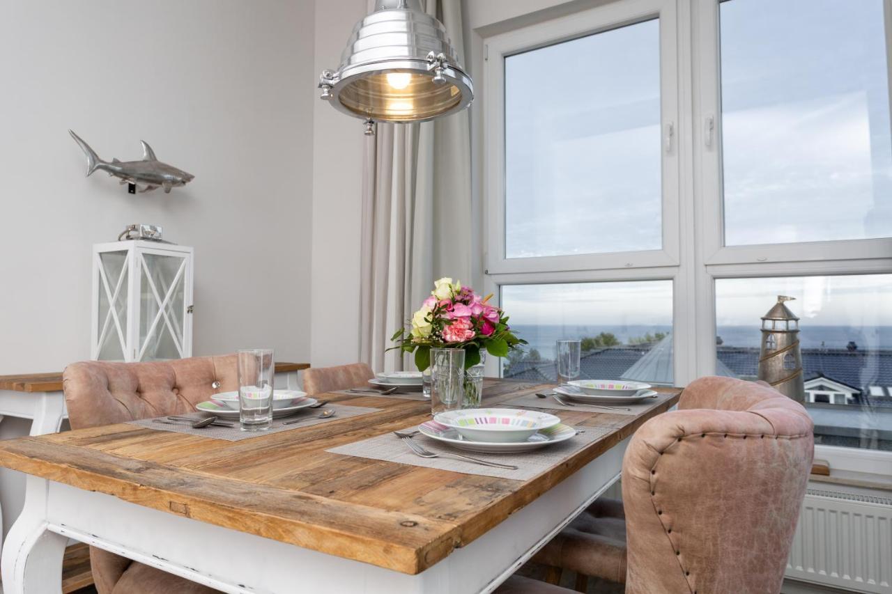 Strandnahe Fewos Mit Meerblick Und Dachterrasse, Residenz Bel Vital - Kategorie E Binz Phòng bức ảnh