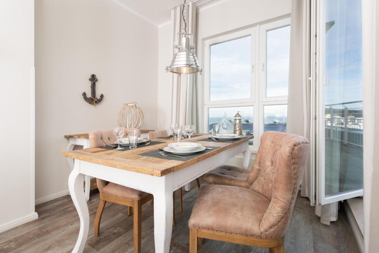 Strandnahe Fewos Mit Meerblick Und Dachterrasse, Residenz Bel Vital - Kategorie E Binz Phòng bức ảnh