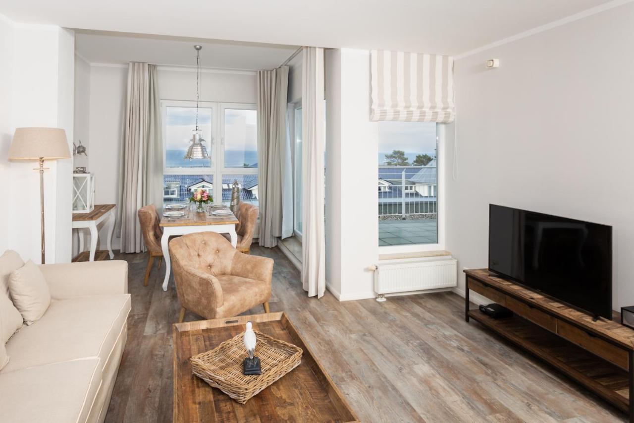 Strandnahe Fewos Mit Meerblick Und Dachterrasse, Residenz Bel Vital - Kategorie E Binz Phòng bức ảnh